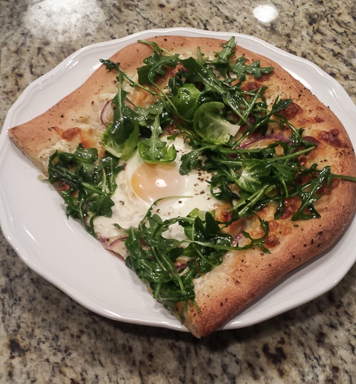 Blue Apron White Pizza