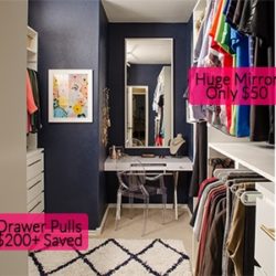 Closet Organizing Ideas - Our DIY closet saved tons of money!