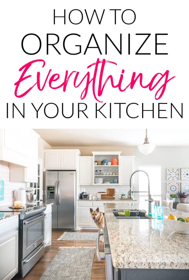Organized Kitchen With Tips