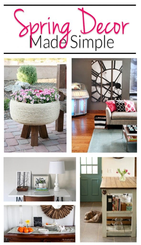 You don't need anything fancy to give your house a fresh feel for spring. Just a few swaps like those mentioned in the article are all you need!