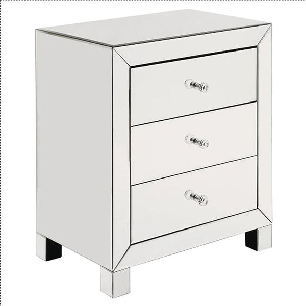 Mirrored Nightstands 10 Cheap Options Polished Habitat