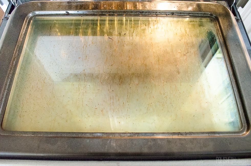 How to clean oven glass - even the dirty, nasty, embarrassing kind! 