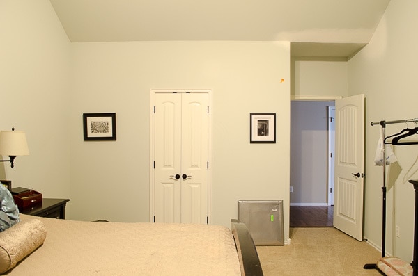 Polished Habitat bedroom BEFORE