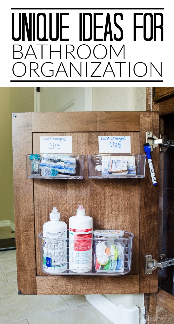 Why didn't I think of this? Great ideas for maximizing storage in the bathroom.