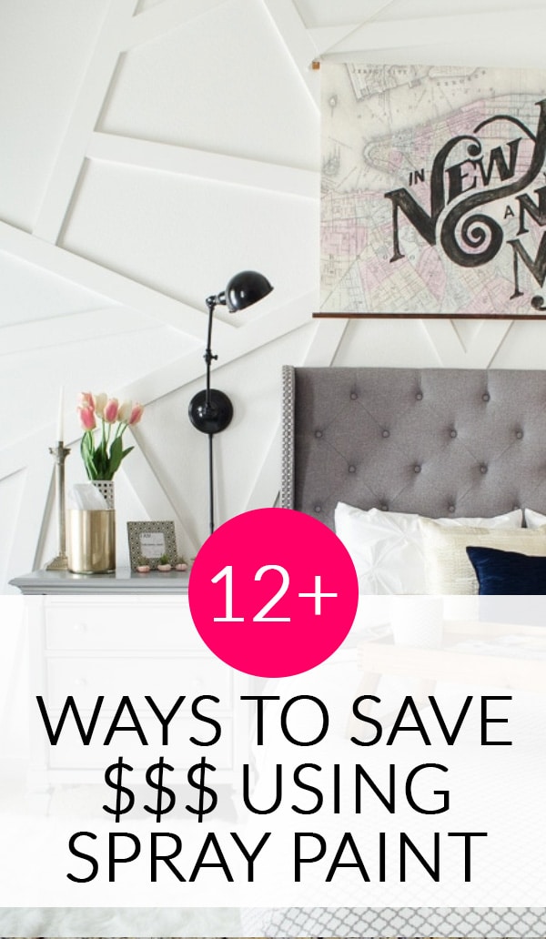 12 Ways to Update Your Home Decor with Spray Paint