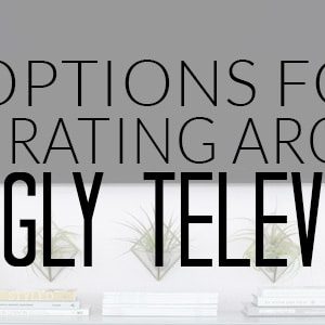 Stylish Ideas for Decorating Around the Television
