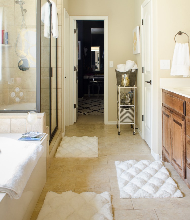 Glam Farmhouse Bathroom