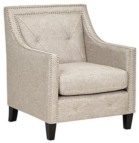 This accent chair would be perfect for a glam or girly bedroom or office! 