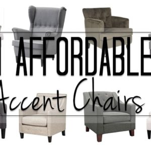 11 Options for an Affordable Accent Chair from Traditional to Modern and everything in between
