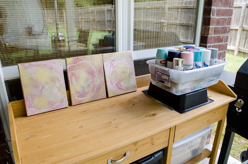 Marbling with Spray Paint-32