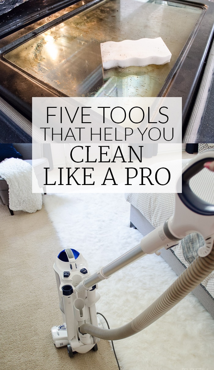 I wish I knew about some of these cleaning tools years ago. Like, why don't all vacuums use the handle as the hose? So smart! | 5 Tools that Help You Clean Like a Pro