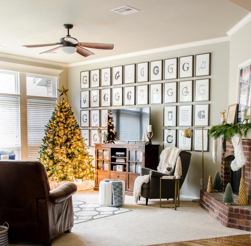 Polished Habitat Christmas Home Tour