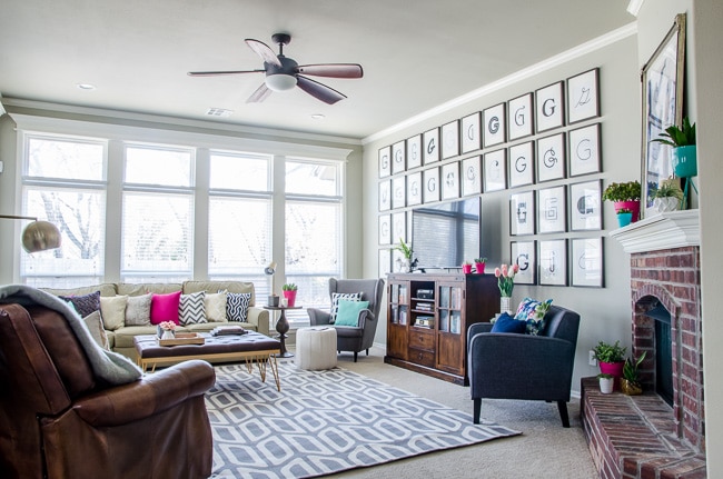 BIG Gallery Wall Typography Art Polished Habitat BIG Gallery Wall Typography Art Polished Habitat