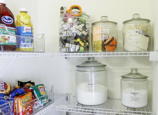 The Best Baking Storage Containers - Pantry Update - Polished Habitat