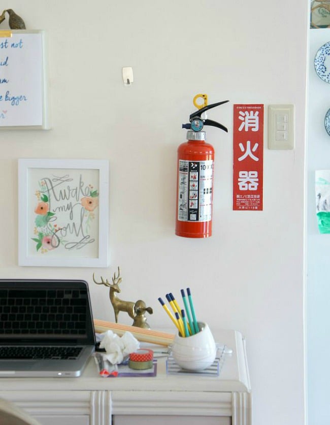 how to decorate around fuse boxes and other eyesores