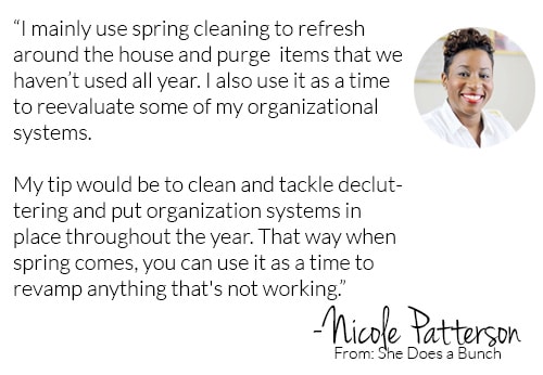 Spring Cleaning Tip from She Does a Bunch