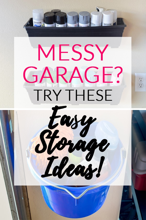 Messy Garage: Try These Easy Storage Ideas (Text)