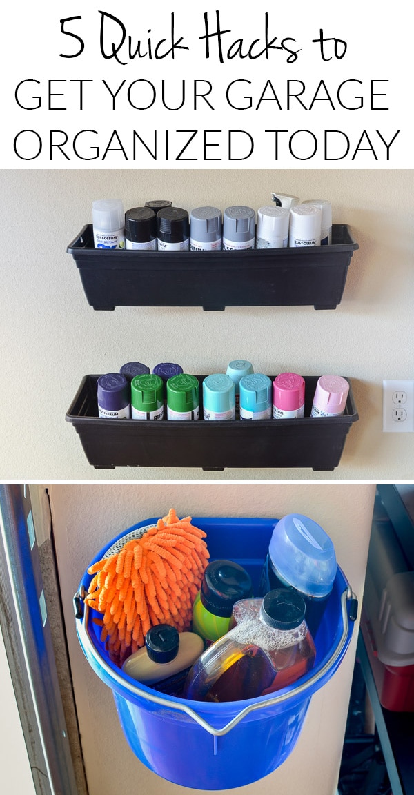 Garage Storage & Garage Organization Hacks Anyone Can Pull Off in 5 Minutes Or Less! 