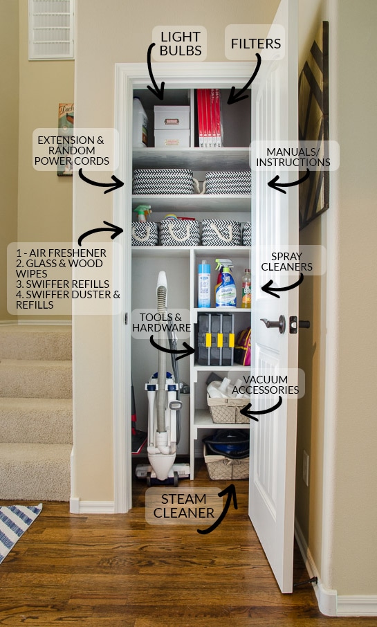 Vacuum storage closet deals