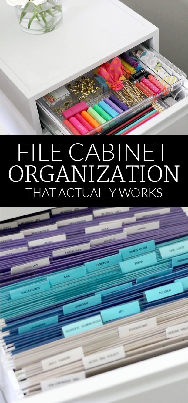 File Cabinet Organization