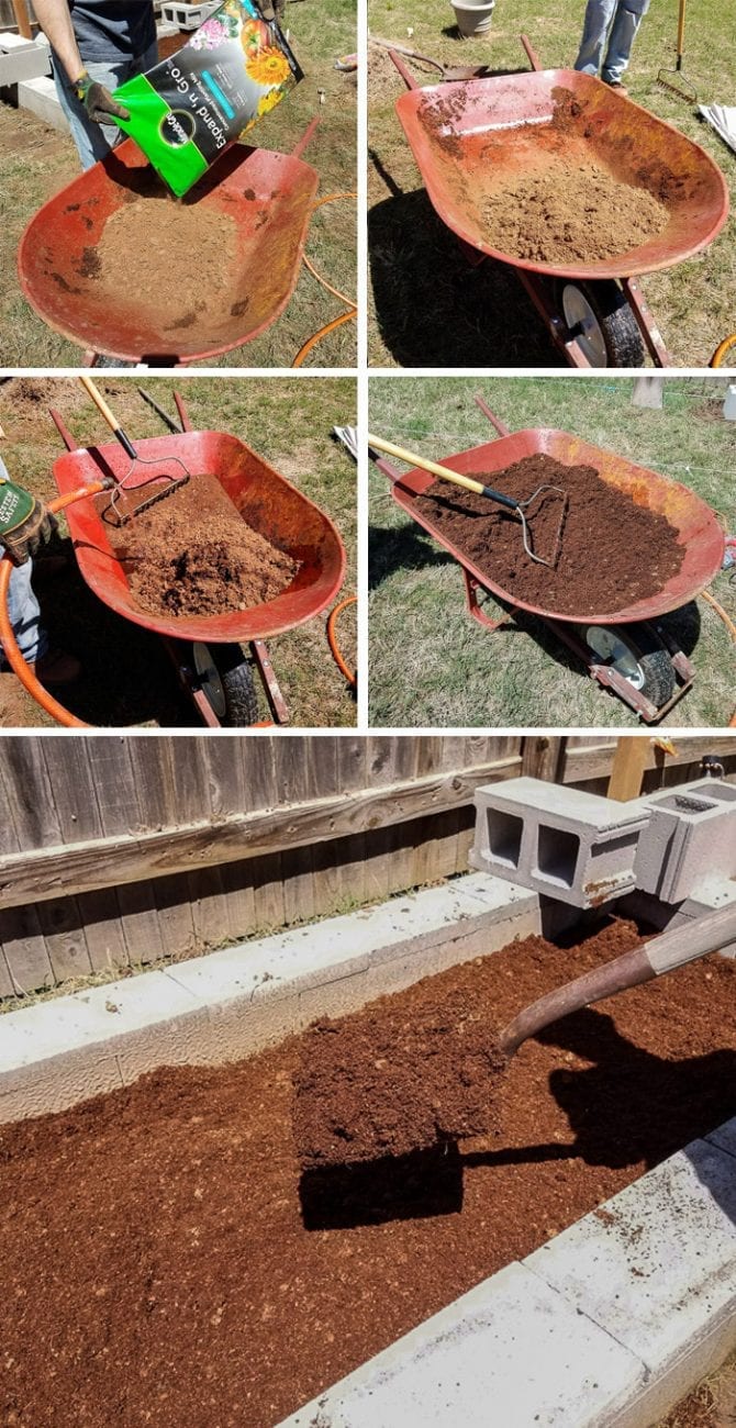 Building a Raised Garden Bed {Backyard Project 1 is COMPLETE