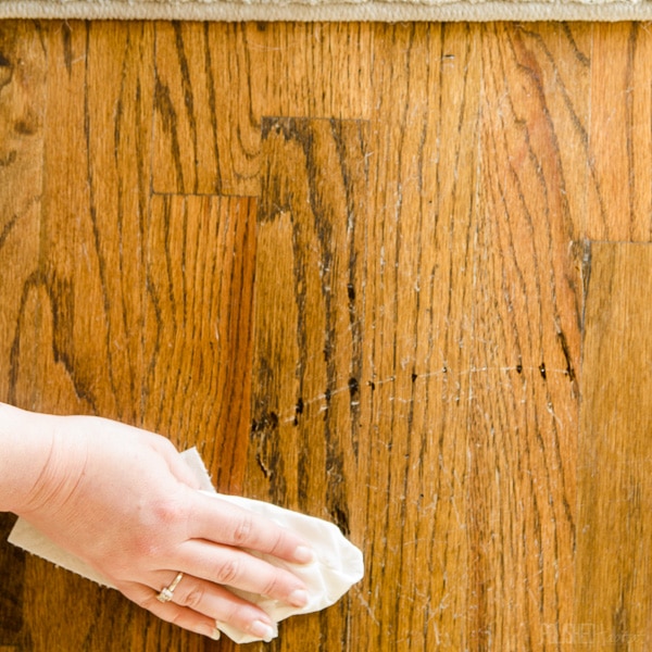 How To Repair Wood Floor Scratches Quick Fix Friday Polished