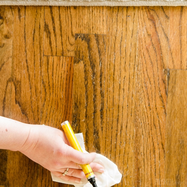 Repair Wood Floor Scratches Quick Fix, Stain Markers For Hardwood Floors