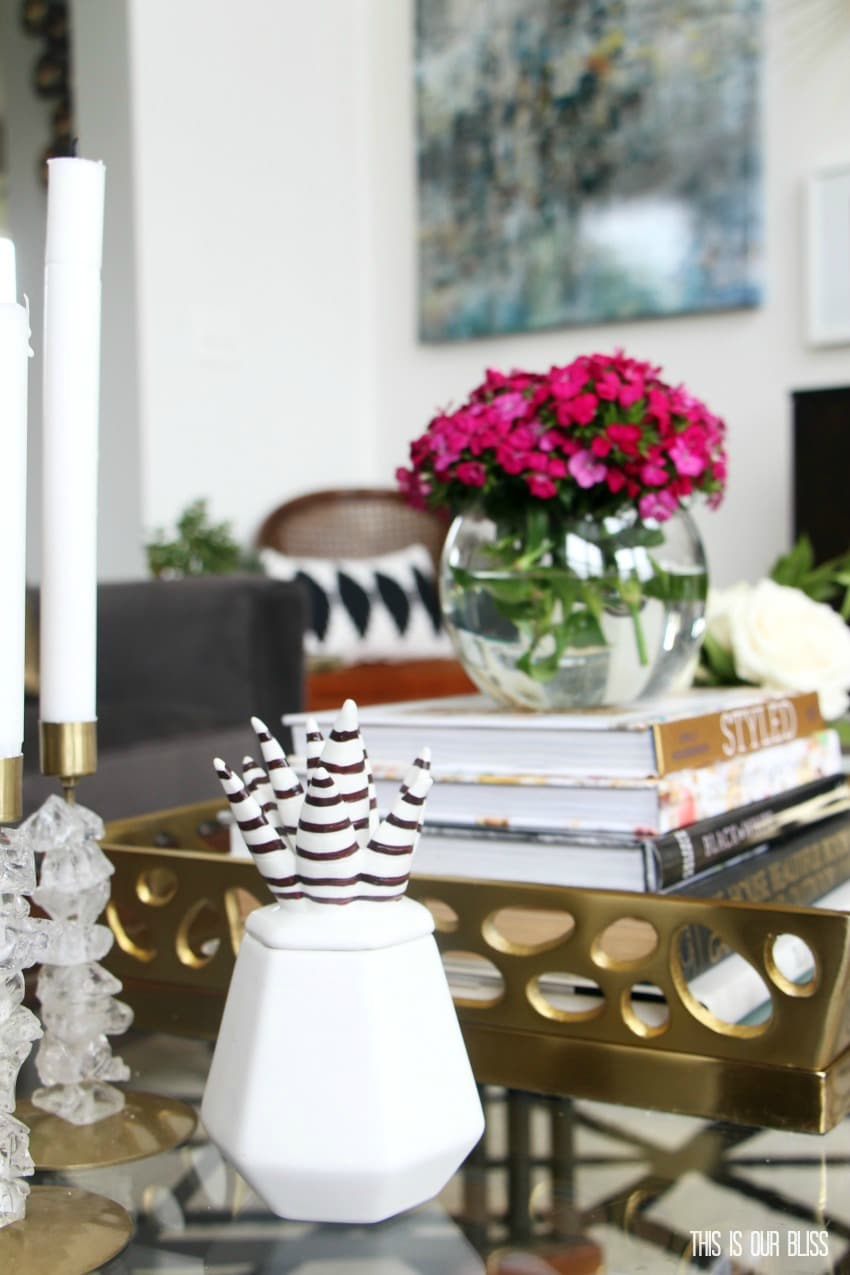 How to Style a Coffee Table 2 Different Ways | One Table + 2 Looks | This is our Bliss