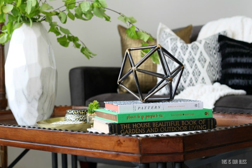 How to Style a Coffee Table 2 Different Ways | One Table + 2 Looks | This is our Bliss