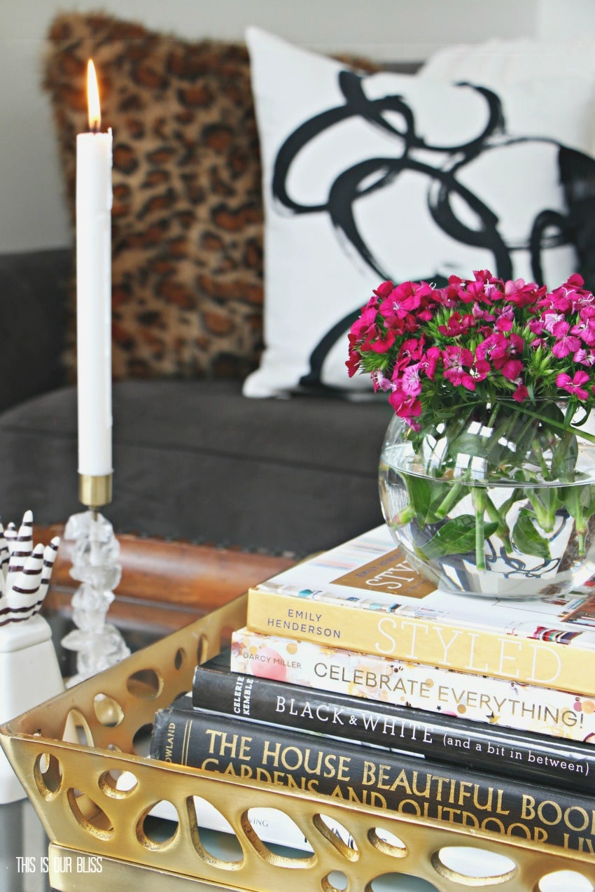 How to Style a Coffee Table 2 Different Ways | One Table + 2 Looks | This is our Bliss