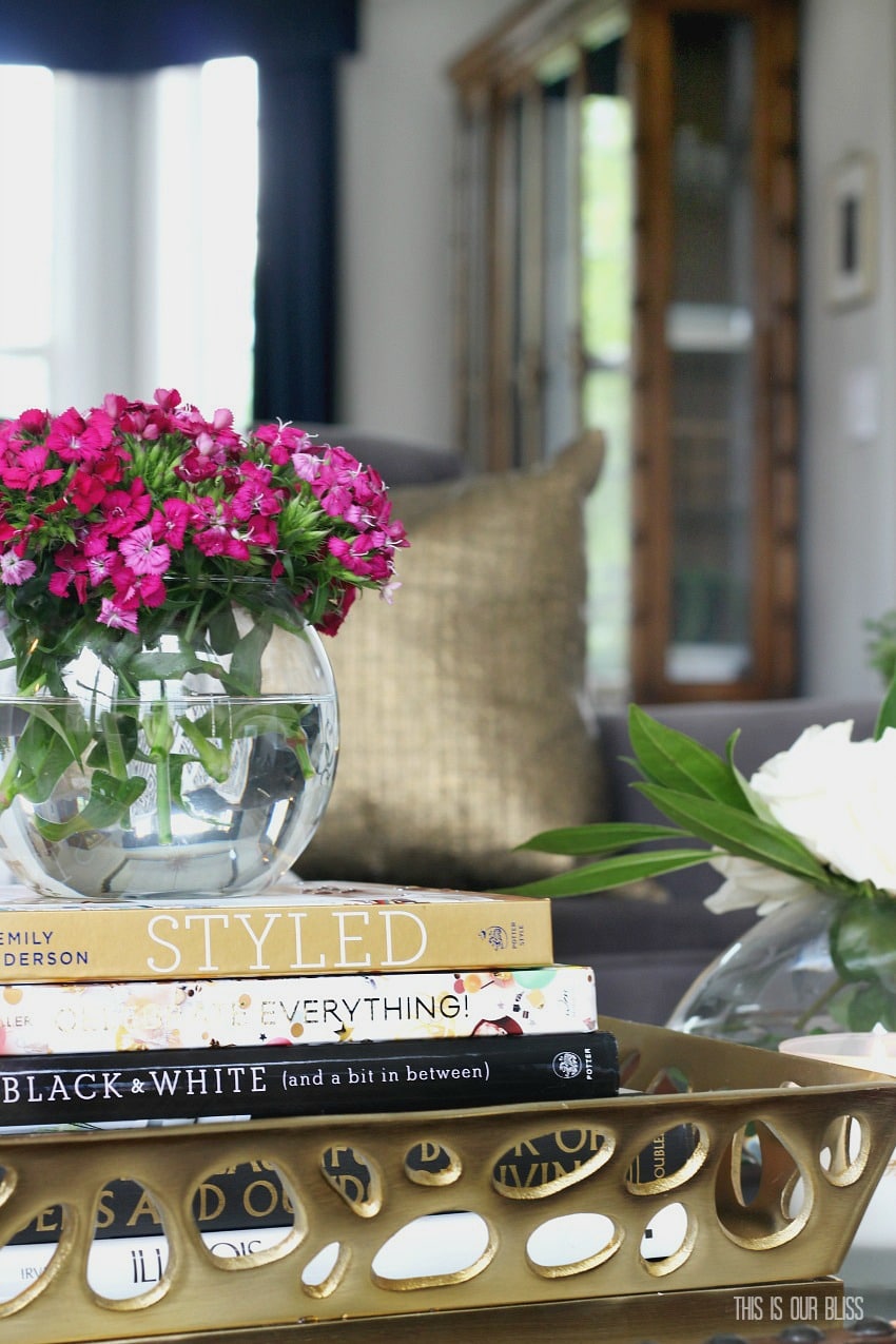 How to Style a Coffee Table 2 Different Ways | One Table + 2 Looks | This is our Bliss