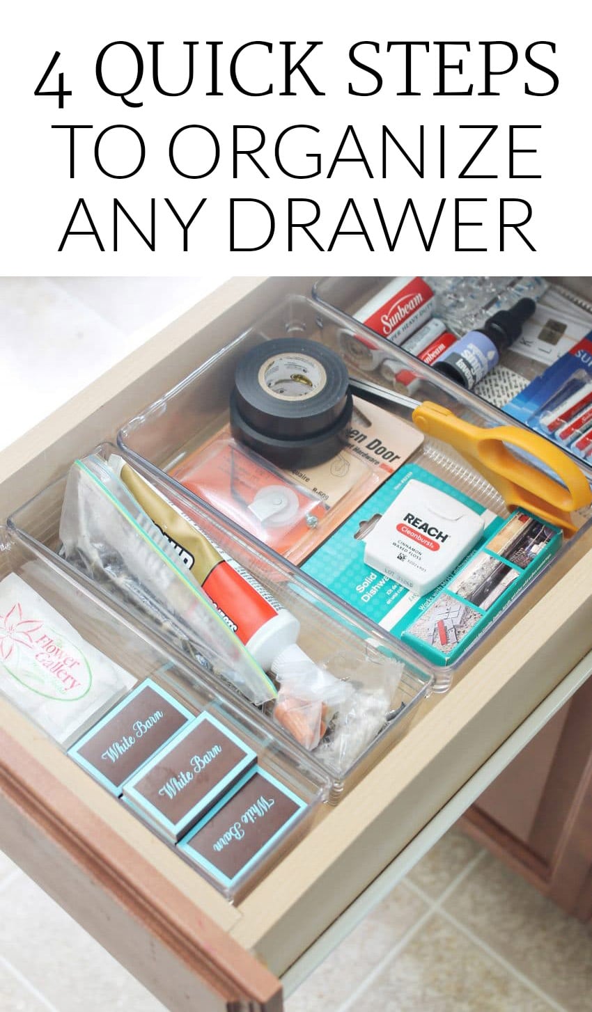 How to Organize Kitchen Drawers - Polished Habitat