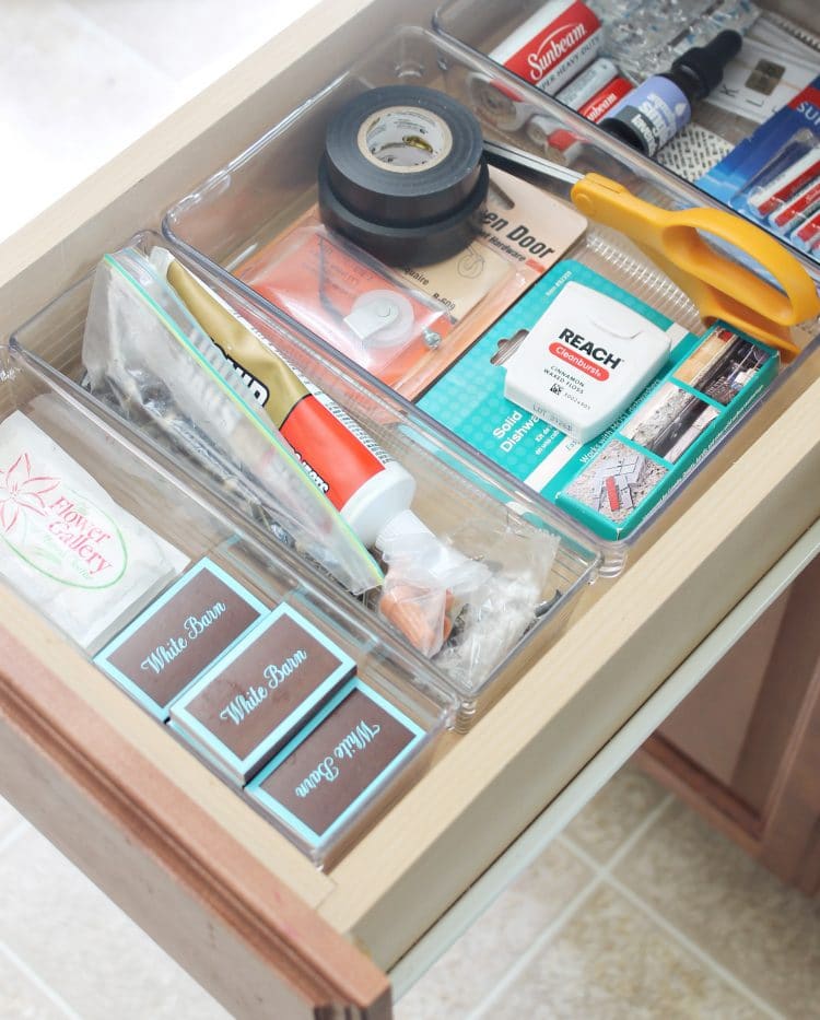 Junk Drawer Organization