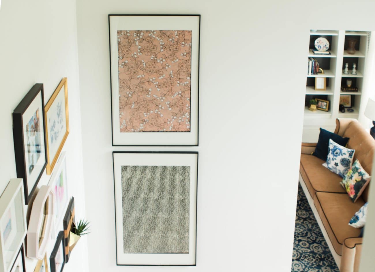 Oversized Art A Quick, Cheap, DIY Way to Fill Big Walls! Polished