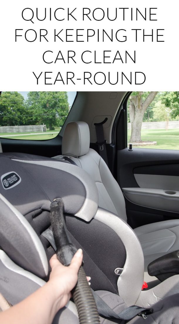 How To Keep The Inside of Your Car {relatively} Clean YearRound