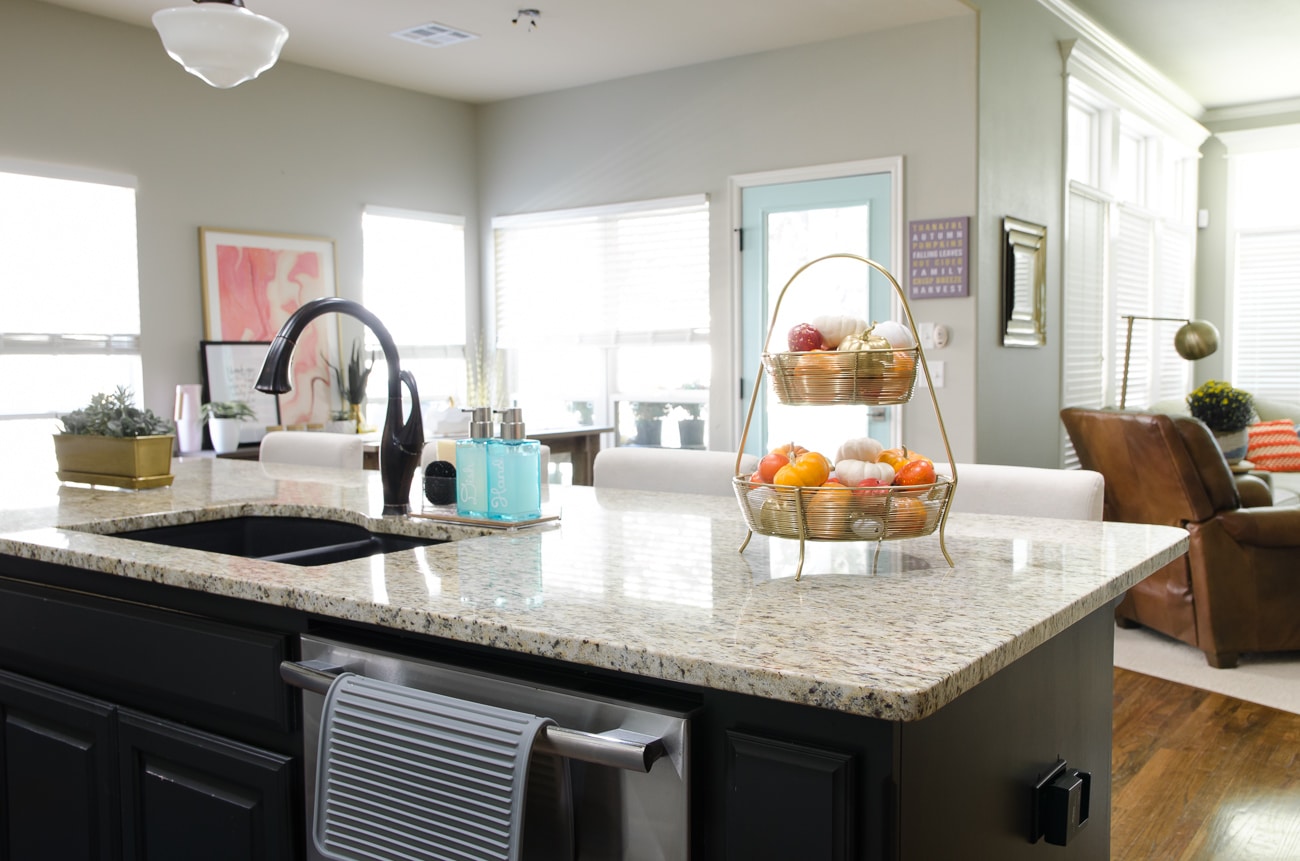 Island dish online rack