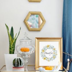Storage an issue at your house? You can still have cute holiday decor with this simple no-storage needed seasonal decorating idea! It's perfect for rentals too!