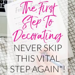 The first step to take when decorating a room is also the easiest one to skip. Filling out this simple free worksheet will give you the perfect foundation to creating a room you love to live in.