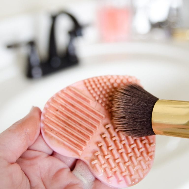 How to Clean Makeup Brushes Fast Fix Friday Polished Habitat