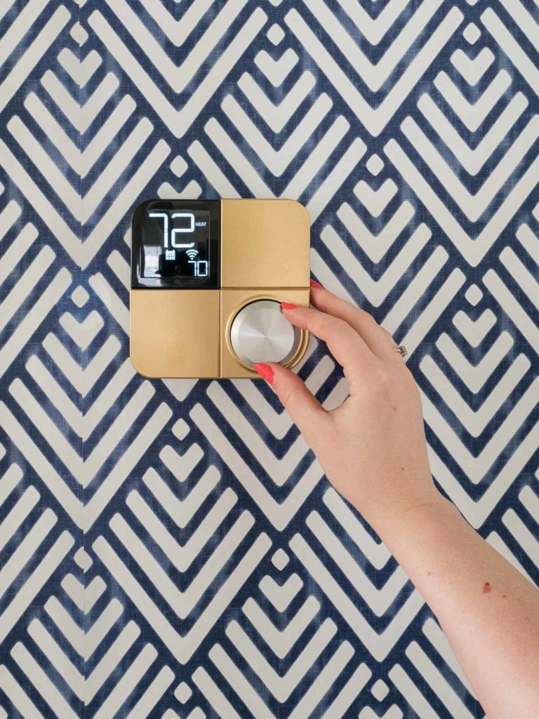 Hallway Makeover & Adding an Affordable Smart Thermostat Polished Habitat