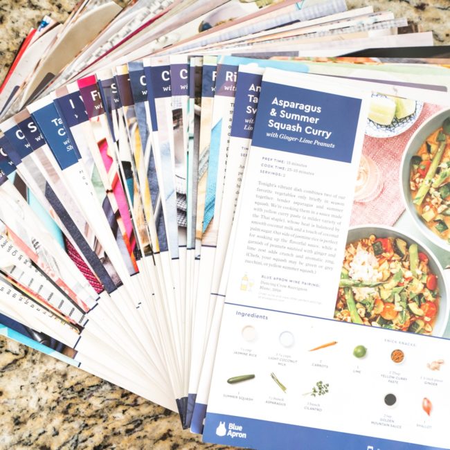 Blue Apron Recipes