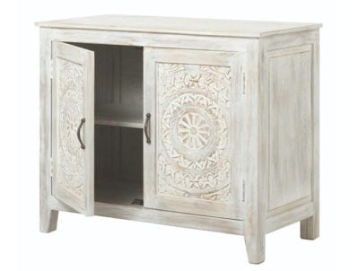 Unique nightstand with storage