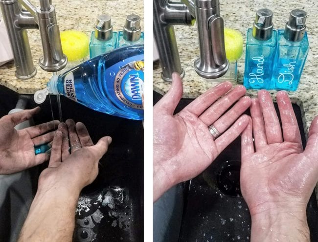 Removing Grease From Hands