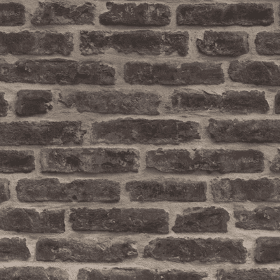 Classic Red Brownstone Brick Wallpaper