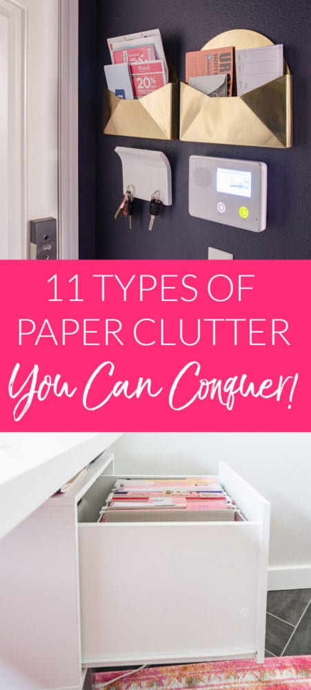 11 Types of Paper Clutter You Can Conquer