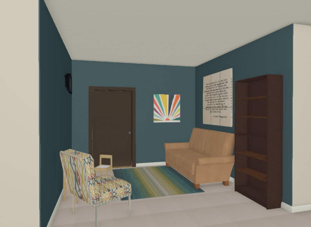 Family Safety Center Design Plan {Charity Space Makeover} Polished