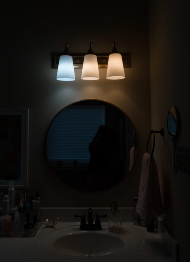 Comparing light bulbs. Daylight LED vs Soft White LED vs Incandescent