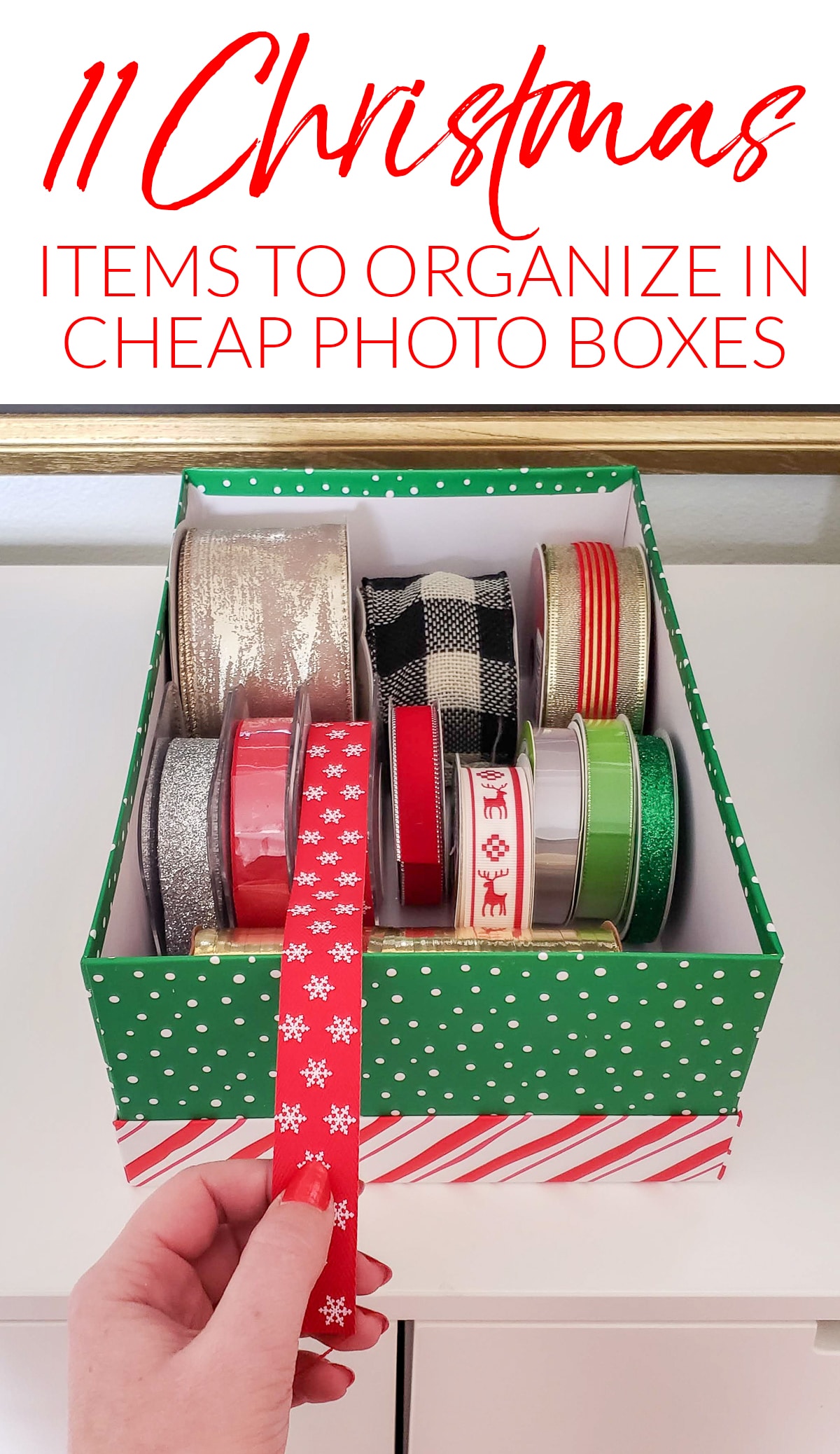 Christmas Storage & Organization Ideas