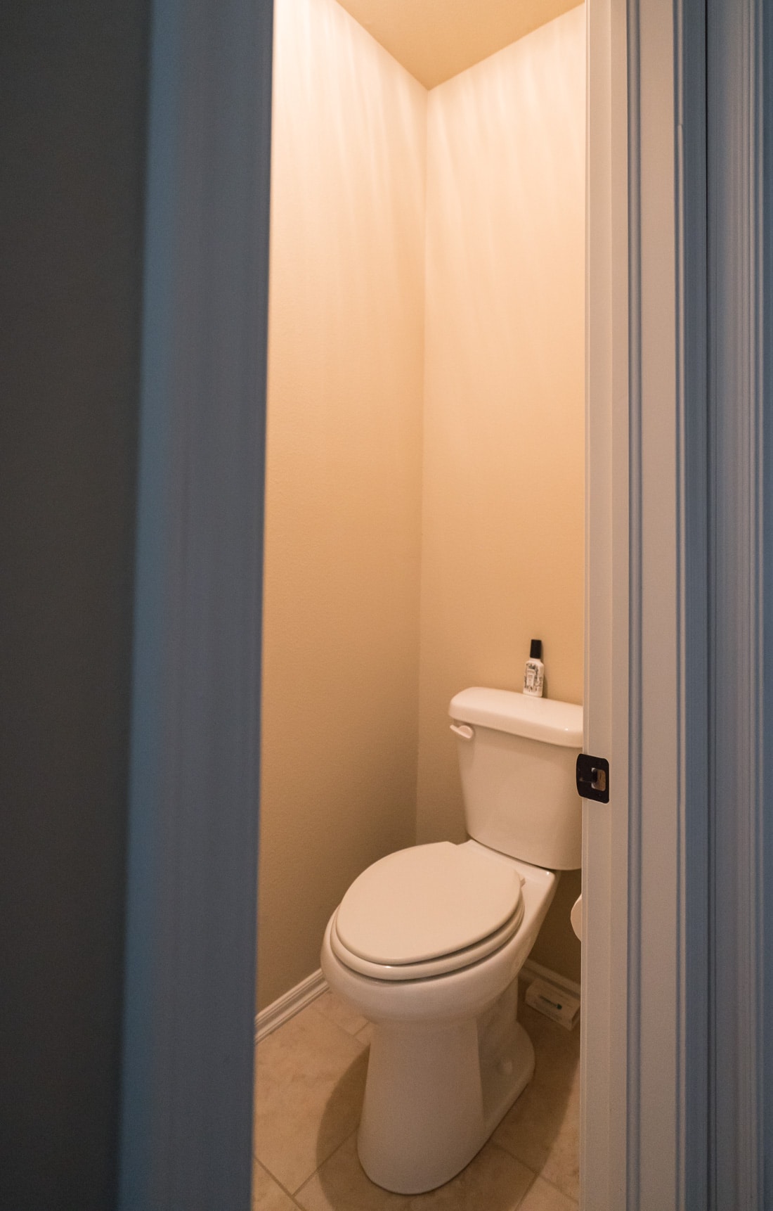 Adding Storage Over the Toilet {Water Closet Makeover} Polished Habitat