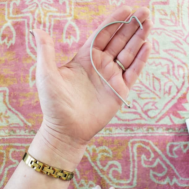 How to Hang Heavy Art Without Tools Polished Habitat